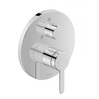 Смеситель для душа, Duravit, C.1, на 2 потребителя, цвет-хром
