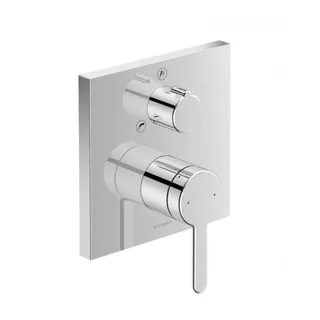 Смеситель для душа, Duravit, C.1, на 2 потребителя, цвет-хром