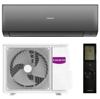 CAS25CX1/R3-B / 1U25CX1/R3, Сплит-система, Casarte, ELETTO, inverter, цвет черный матовый