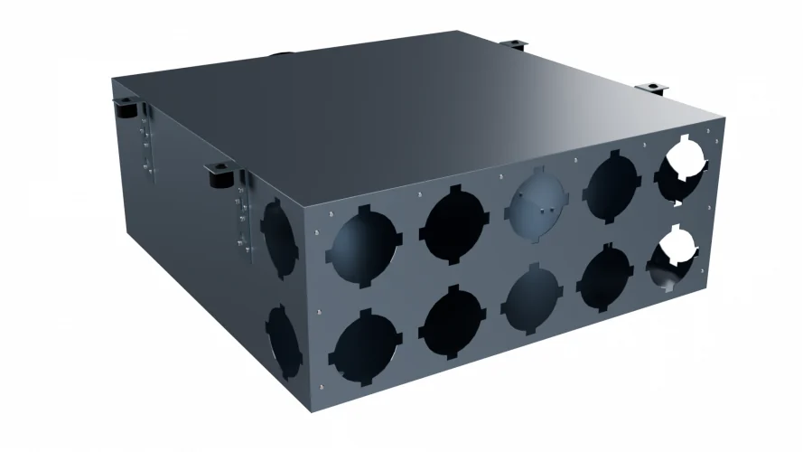 Коллектор, Flexag CMP-FLD 200/90x12, вентиляционный, D200, на 12/16 выxодов, без фланцев