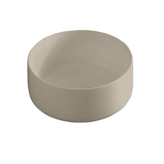 Раковина, Artceram, Cognac, шгв 350*350*160, отверстия для смесителя-отсутствуют, Saniglaze, цвет-Brown matera (Товар заказной, возврату не подлежит)
