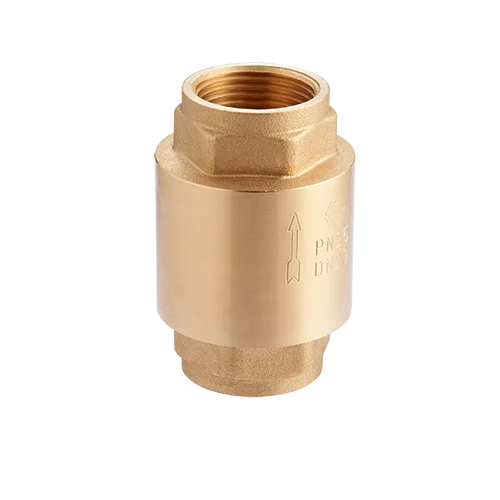 Клапан обратный, Premium, 3/4", ВВ, PN 25, усиленный с латунным сердечником