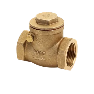 Клапан обратный, Premium, 3/4", ВВ, PN 16, горизонтальный