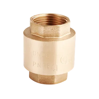 Клапан обратный, AquaHit, 3/4", ВВ, PN 16, с латунным сердечником