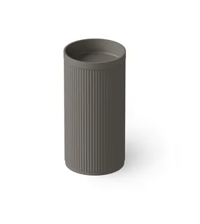 Раковина, DEA Design, Pedestal Basin, шгв 465*450*900, отверстия для смесителя-отсутствуют, цвет-Grey Matt (Товар заказной, возврату не подлежит)