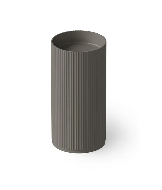 Раковина, DEA Design, Pedestal Basin, шгв 465*450*900, отверстия для смесителя-отсутствуют, цвет-Grey Matt (Товар заказной, возврату не подлежит)