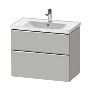 Тумба под раковину, Duravit, D-Neo, шгв 784*452*625, D-Neo, раковина-необходимо заказать, цвет-бетонно-серый матовый