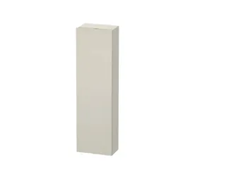 Шкаф-пенал, Duravit, Durastyle, шгв 400*240*1400, петли-слева, цвет-серо-коричневый матовый