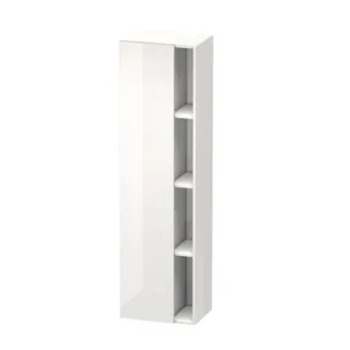 Шкаф-пенал, Duravit, Durastyle, шгв 500*360*1800, петли-слева, цвет-белый глянцевый
