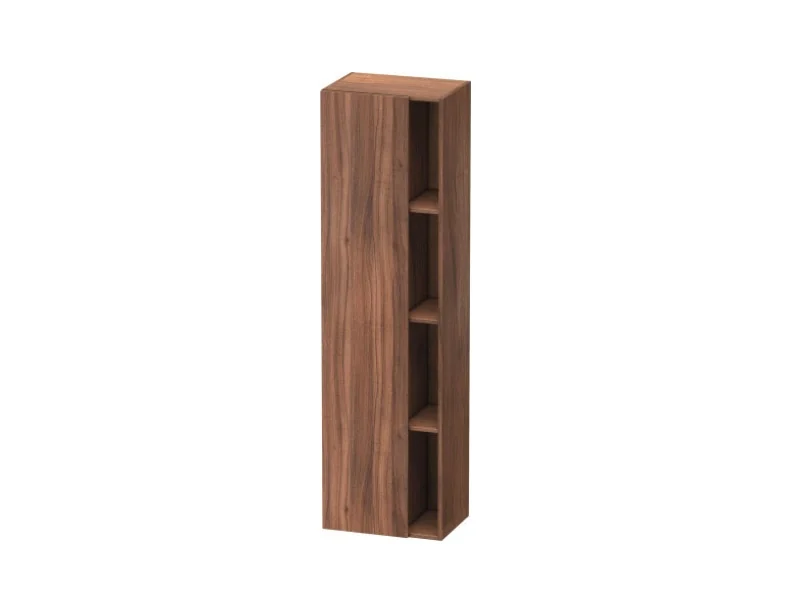 Шкаф-пенал, Duravit, Durastyle, шгв 500*360*1800, петли-слева, цвет-орех натуральный