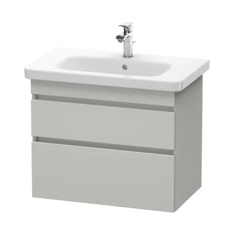 Тумба под раковину, Duravit, Durastyle, шгв 730*448*610, раковина-необходимо заказать, цвет-бетонно-серый матовый