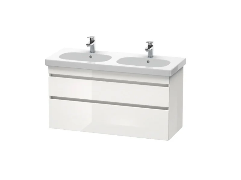 Тумба под раковину, Duravit, Durastyle, шгв 1150*453*610, раковина-необходимо заказать, цвет-белый глянцевый