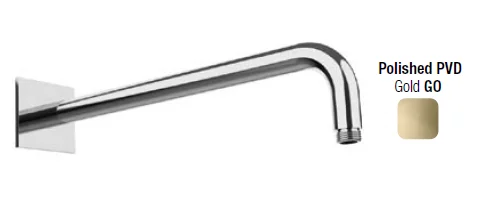 Держатель верхнего душа, Almar, Shower Arms, цвет-Gold Polished PVD (Товар заказной, возврату не подлежит)