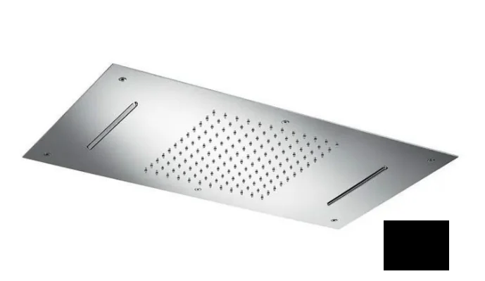 Верхний душ, Almar, Shower Heads built-n, 700*380, цвет-черный матовый (Товар заказной, возврату не подлежит)