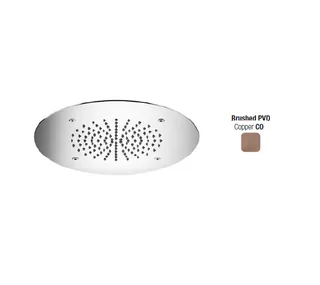 Верхний душ, Almar, Shower Heads built-n, 280, цвет-Copper Brushed PVD (Товар заказной, возврату не подлежит)