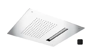 Верхний душ, Almar, Built-in head showers, 498*498, цвет-черный матовый (Товар заказной, возврату не подлежит)