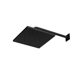 Верхний душ, Almar, Velvet, 300*300, цвет-Absolute Black Brushed PVD (Товар заказной, возврату не подлежит)