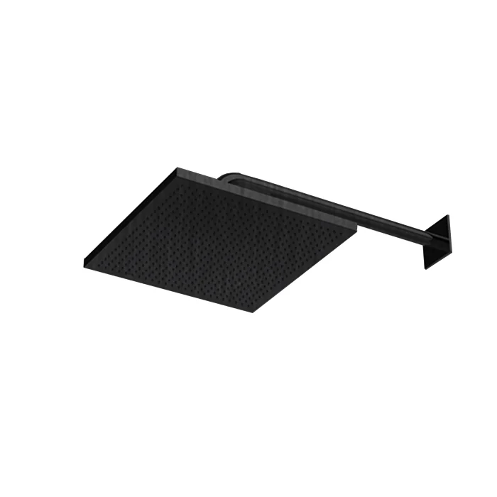 Верхний душ, Almar, Velvet, 300*300, цвет-Absolute Black Brushed PVD (Товар заказной, возврату не подлежит)