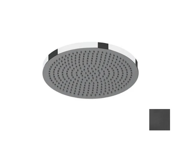 Верхний душ, Almar, Velvet, 232*232, цвет-Absolute Black Brushed PVD (Товар заказной, возврату не подлежит)