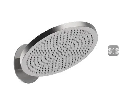 Верхний душ, Almar, 316 Stalnless Steel, 232*232, цвет-Stainless Steel AISI 316 (Товар заказной, возврату не подлежит)