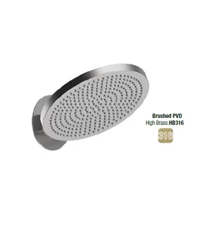 Верхний душ, Almar, 316 Stalnless Steel, 232*232, цвет-High Brass Brushed PVD (Товар заказной, возврату не подлежит) — иконка