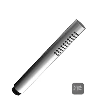 Ручной душ, Almar, 316 Stalnless Steel, 25*180, цвет-Gun Metal Brushed PVD (Товар заказной, возврату не подлежит)