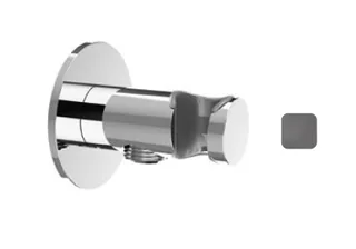 Шланговое подсоединение, Almar, Showers Accessories, цвет-Gun Metal Brushed PVD (Товар заказной, возврату не подлежит)