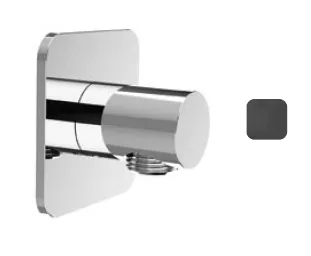 Шланговое подсоединение, Almar, Showers Accessories, цвет-Absolute Black Brushed PVD (Товар заказной, возврату не подлежит) — иконка