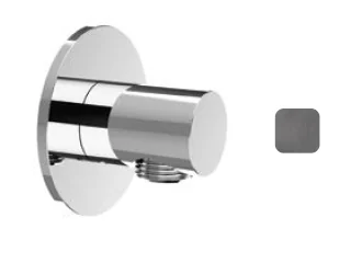 Шланговое подсоединение, Almar, Showers Accessories, цвет-Gun Metal Brushed PVD (Товар заказной, возврату не подлежит)