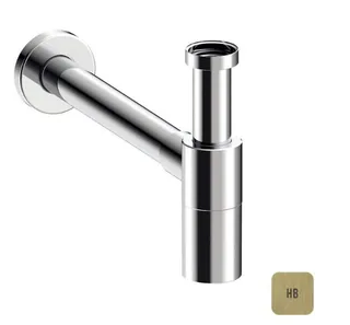 Сифон, Almar, бутылочный, цвет-High Brass Brushed PVD (Товар заказной, возврату не подлежит)