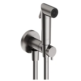 Гигиенический душ, Almar, Shut Off, цвет-Gun Metal Brushed PVD (Товар заказной, возврату не подлежит)