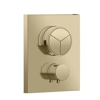 Смеситель для душа, Almar, Core, на 3 потребителя, цвет-Gold Polished PVD (Товар заказной, возврату не подлежит)