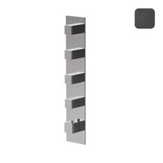 Смеситель для душа, Almar, Water Control Modular, на 4 потребителя, цвет-Absolute Black Brushed (Товар заказной, возврату не подлежит)