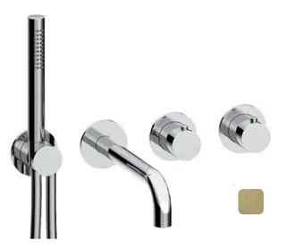 Смеситель для ванны и душа, Almar, Water Control Modular, цвет-High Brass Brushed PVD (Товар заказной, возврату не подлежит)