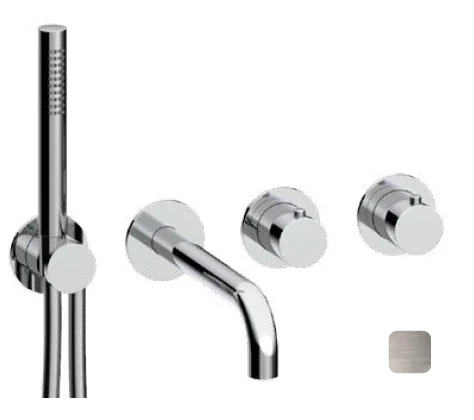 Смеситель для ванны и душа, Almar, Water Control Modular, цвет-Nickel Brushed (Товар заказной, возврату не подлежит)