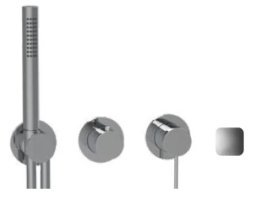 Смеситель для душа, Almar, 316 Stainless Steel, на 2/3 потребителя, цвет-хром (Товар заказной, возврату не подлежит)