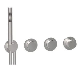 Смеситель для душа, Almar, 316 Stalnless Steel, на 2 потребителя, цвет-Stainless Steel (Товар заказной, возврату не подлежит)