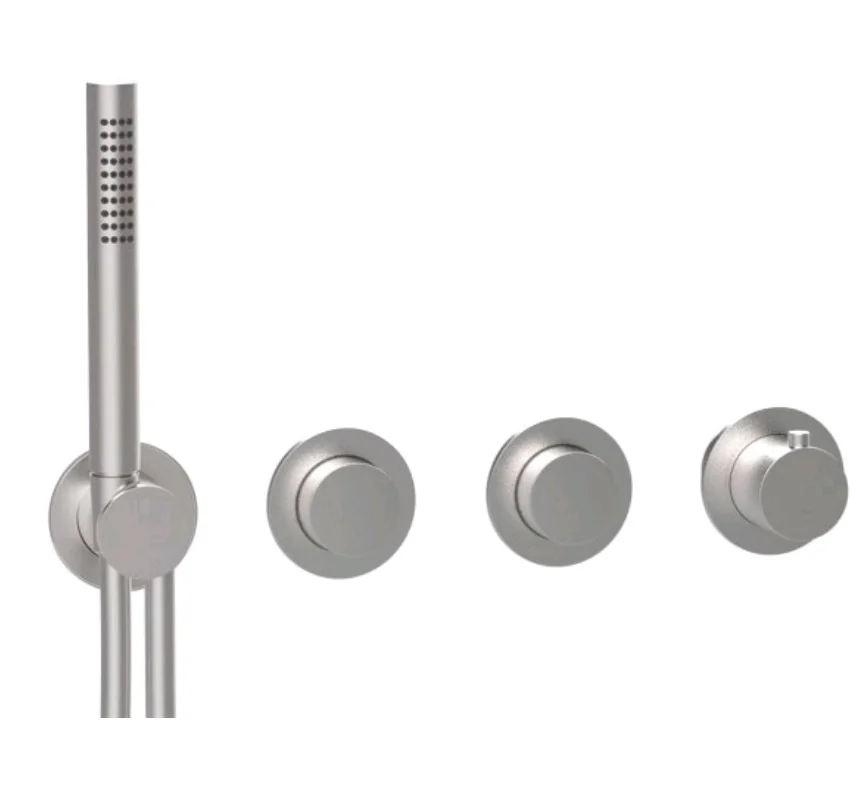 Смеситель для душа, Almar, 316 Stalnless Steel, на 2 потребителя, цвет-Stainless Steel (Товар заказной, возврату не подлежит)