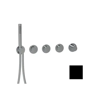Смеситель для душа, Almar, Water Control Modular, на 3 потребителя, цвет-черный матовый (Товар заказной, возврату не подлежит)