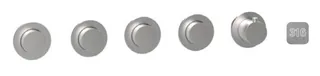 Смеситель для душа, Almar, Water Control Modular, на 4 потребителя, цвет-Stainless Steel AISI 316 (Товар заказной, возврату не подлежит)