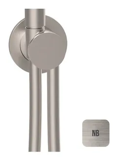 Шланговое подсоединение, Almar, Showers Accessories с держателем и шлангом, цвет-Brushed Nickel (Товар заказной, возврату не подлежит) — иконка