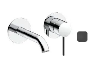 Смеситель для раковины, Almar, цвет-Absolute Black Brushed PVD (Товар заказной, возврату не подлежит)