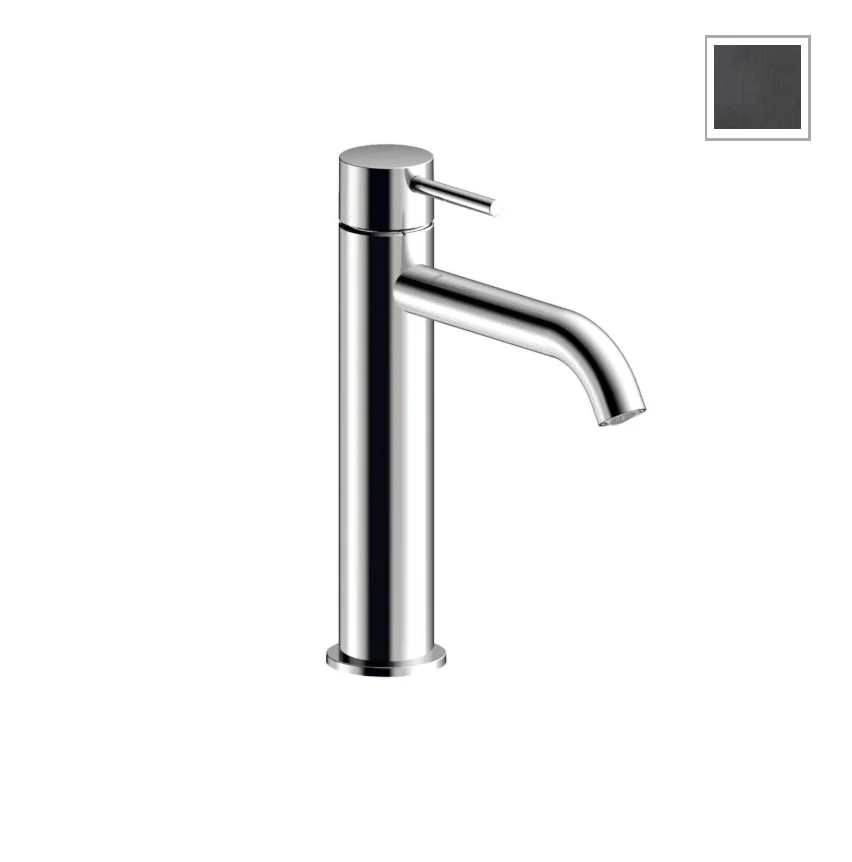 Смеситель для раковины, Almar, без коллекции, цвет-Absolute Black Brushed (Товар заказной, возврату не подлежит)