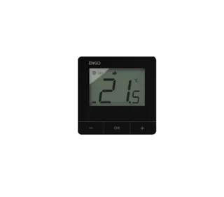 Терморегулятор, Engo Controls, ZigBee, 24В, черный — иконка