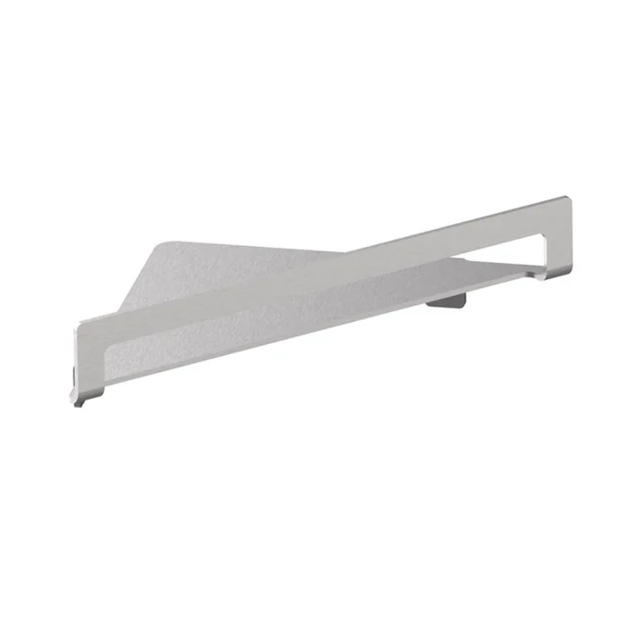 Полка, Almar, Showers Accessories, угловая, шгв 216*216*37, цвет-сталь нержавеющая (Товар заказной, возврату не подлежит)