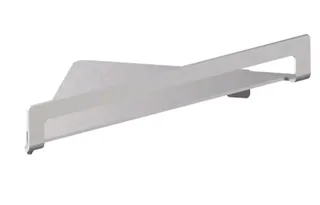 Полка, Almar, Showers Accessories, угловая, шгв 216*216*37, цвет-Gun Metal Brushed PVD (Товар заказной, возврату не подлежит)