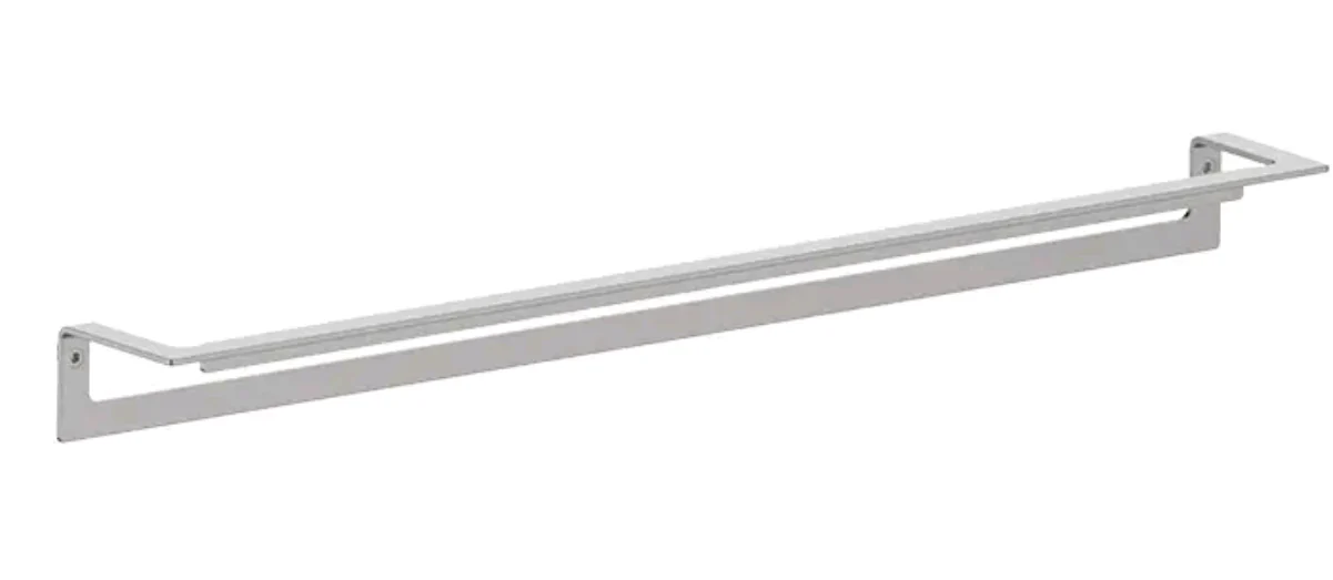 Бумагодержатель, Almar, 316 Stainless Steel, шгв 600*50*75, цвет-Gun Metal Brushed PVD (Товар заказной, возврату не подлежит)
