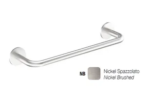 Полотенцедержатель, Almar, шгв 300*75*49, цвет-Brushed Nickel (Товар заказной, возврату не подлежит)