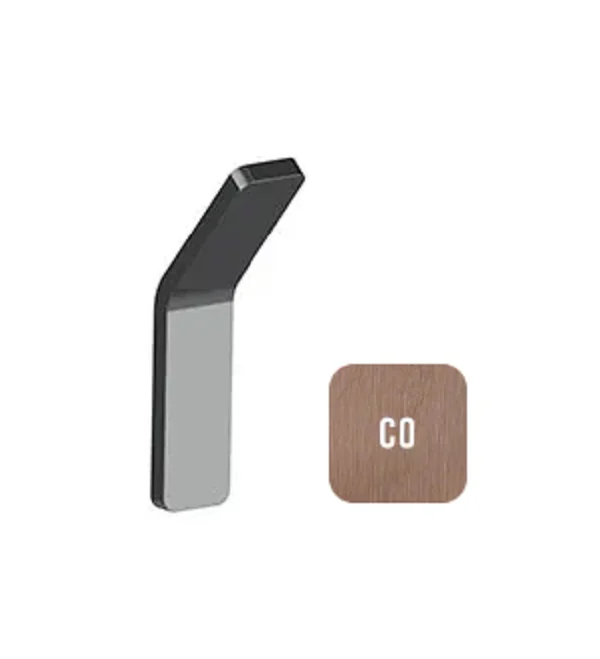 Крючок, Almar, Showers Accessories, шгв 22*38*100, цвет-Copper Brushed PVD (Товар заказной, возврату не подлежит)