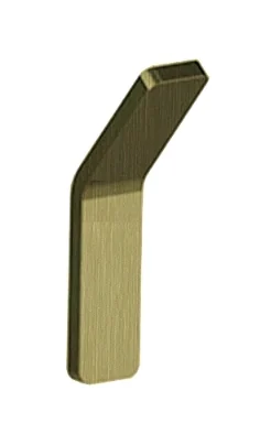 Крючок, Almar, Showers Accessories, шгв 22*38*100, цвет-Gun Metal Brushed PVD (Товар заказной, возврату не подлежит)